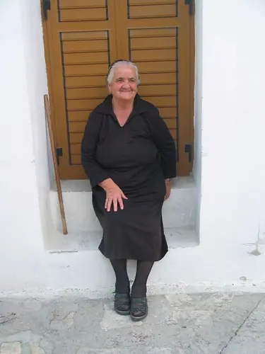 village_greek_woman